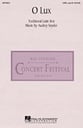 O Lux SATB choral sheet music cover